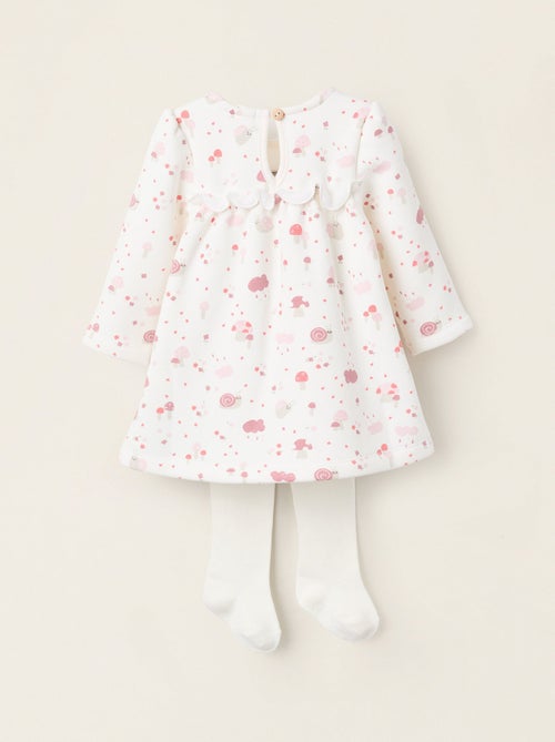 Robe à Effet Thermique + Collant - Kiabi