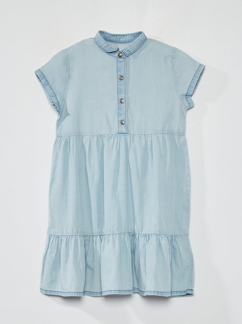 Robe à étage Bleu - Kiabi