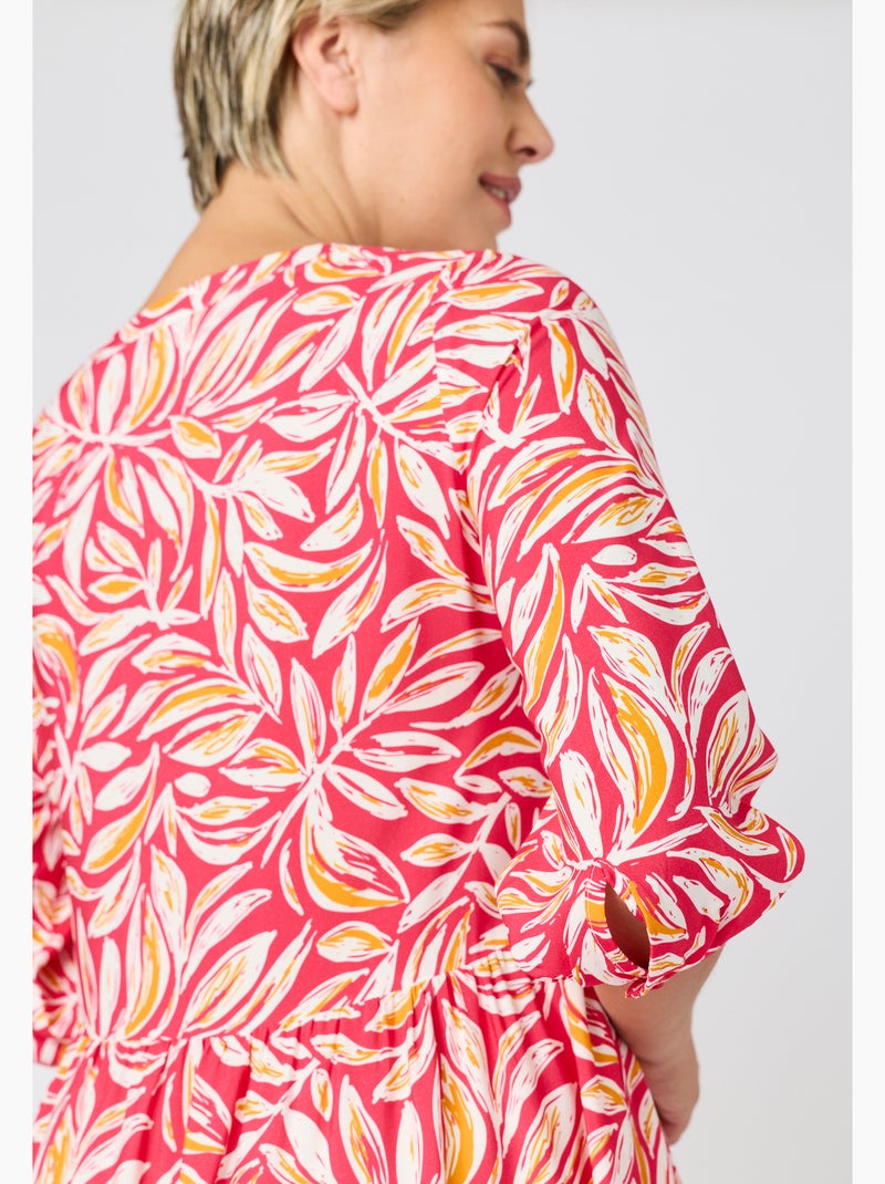 Robe à étages Climatyl - Damart Blanc - Kiabi
