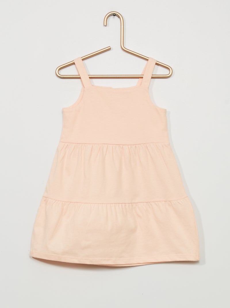 Robe à étages Rose - Kiabi