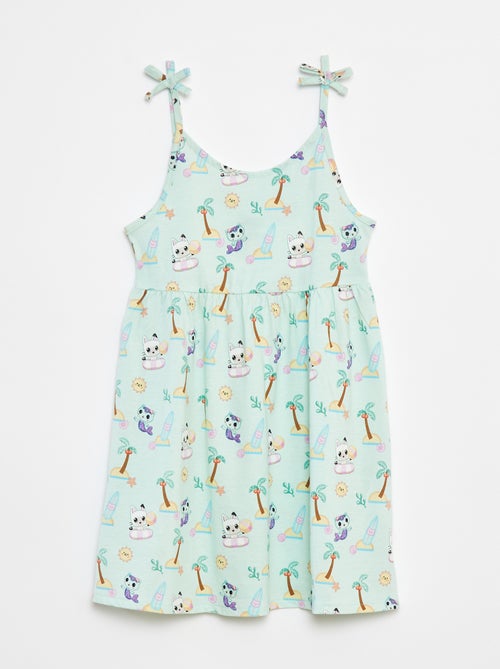 Robe à fines bretelles 'Gabby et la maison magique' - Kiabi