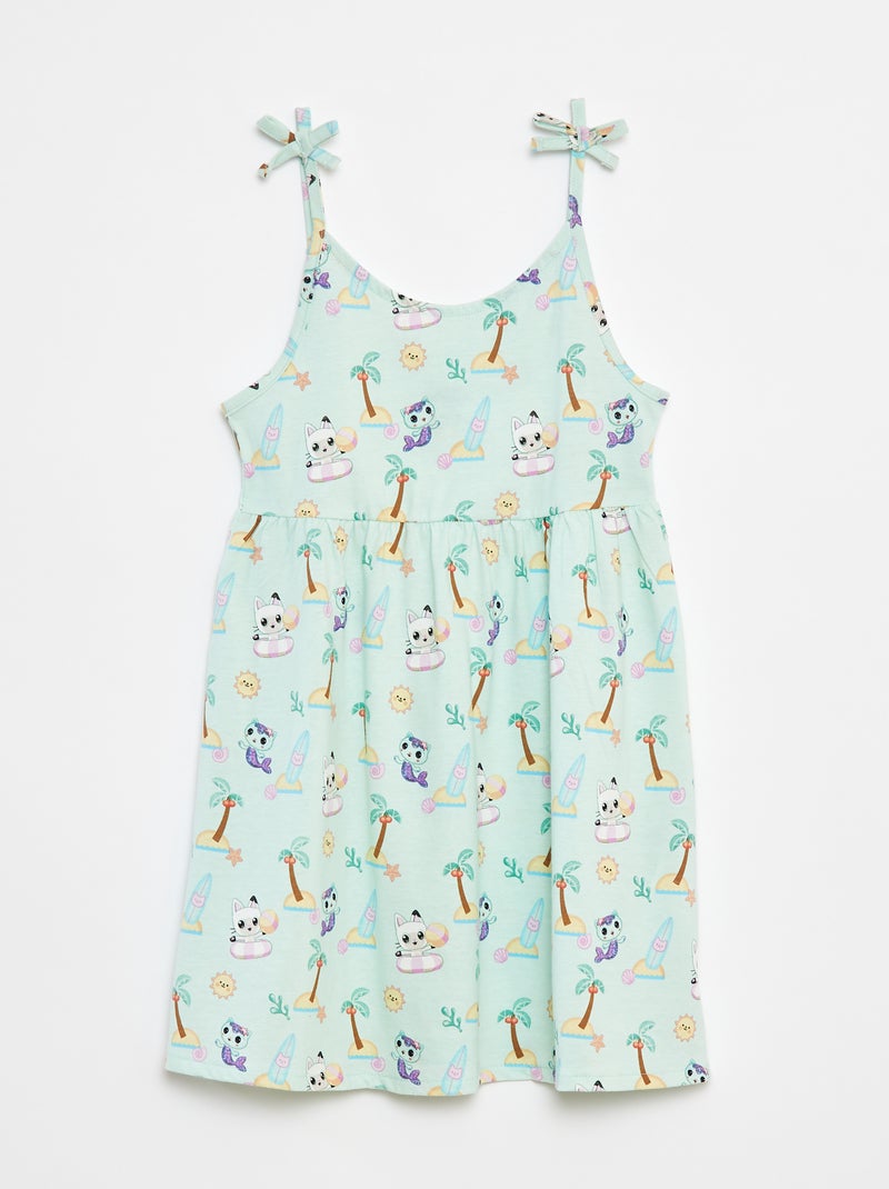 Robe à fines bretelles 'Gabby et la maison magique' BLEU - Kiabi