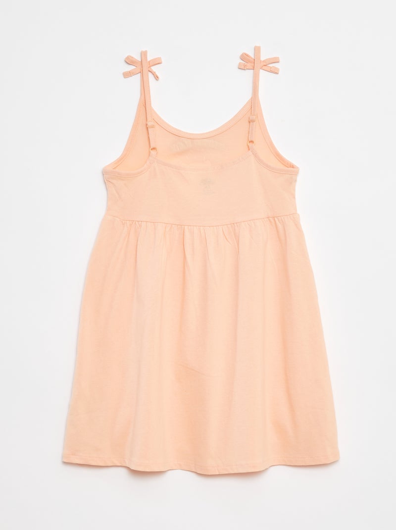 Robe à fines bretelles 'Gabby et la maison magique' ORANGE - Kiabi