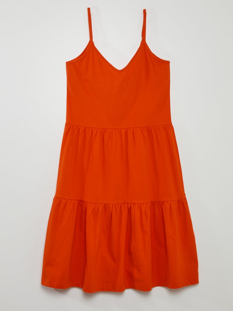 Robe à fines bretelles 'JDY' Rouge - Kiabi