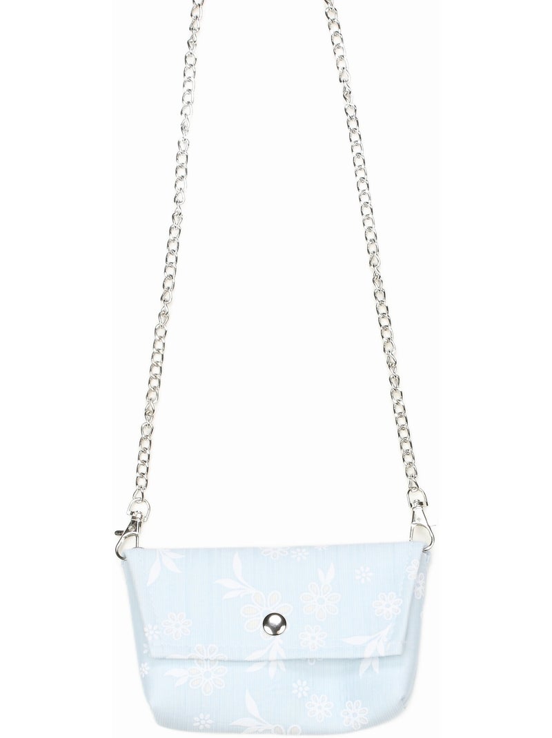 Robe à fleurs - Kids Star Bleu clair - Kiabi