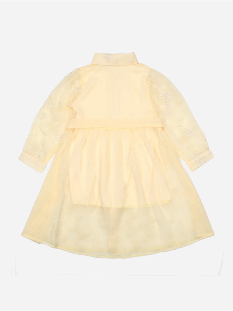 Robe à fleurs - Kids Star Jaune - Kiabi