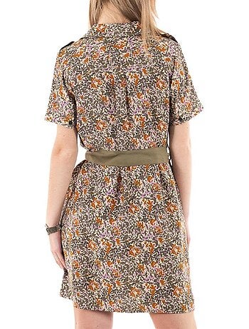 Robe à fleurs Femme Kaporal