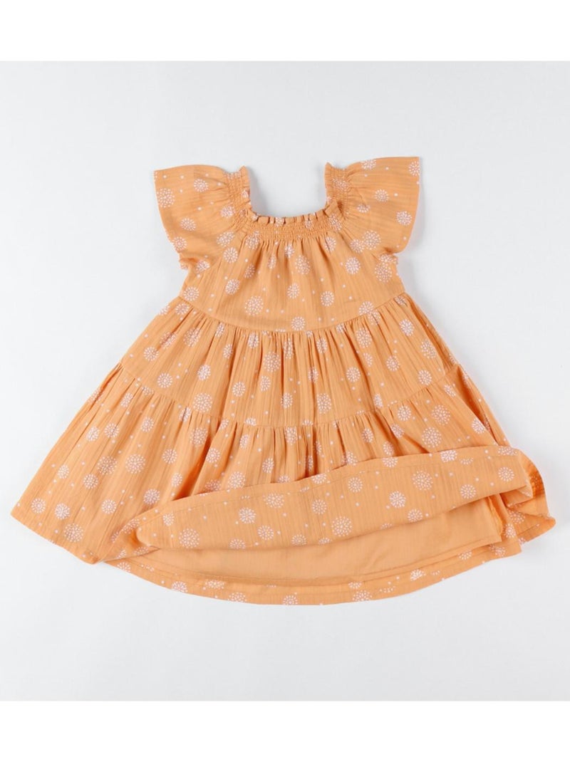 Robe à imprimé fleuri, Noukie's Jaune - Kiabi