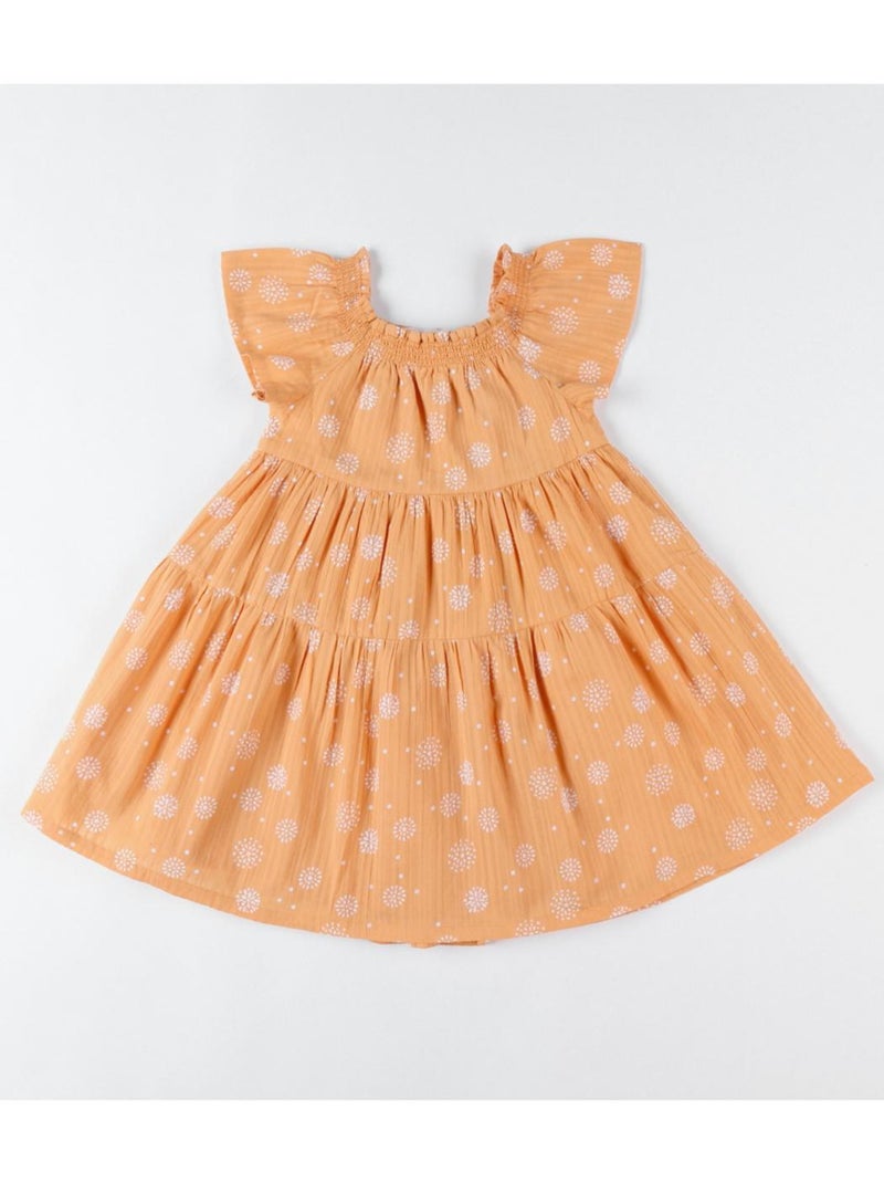 Robe à imprimé fleuri, Noukie's Jaune - Kiabi