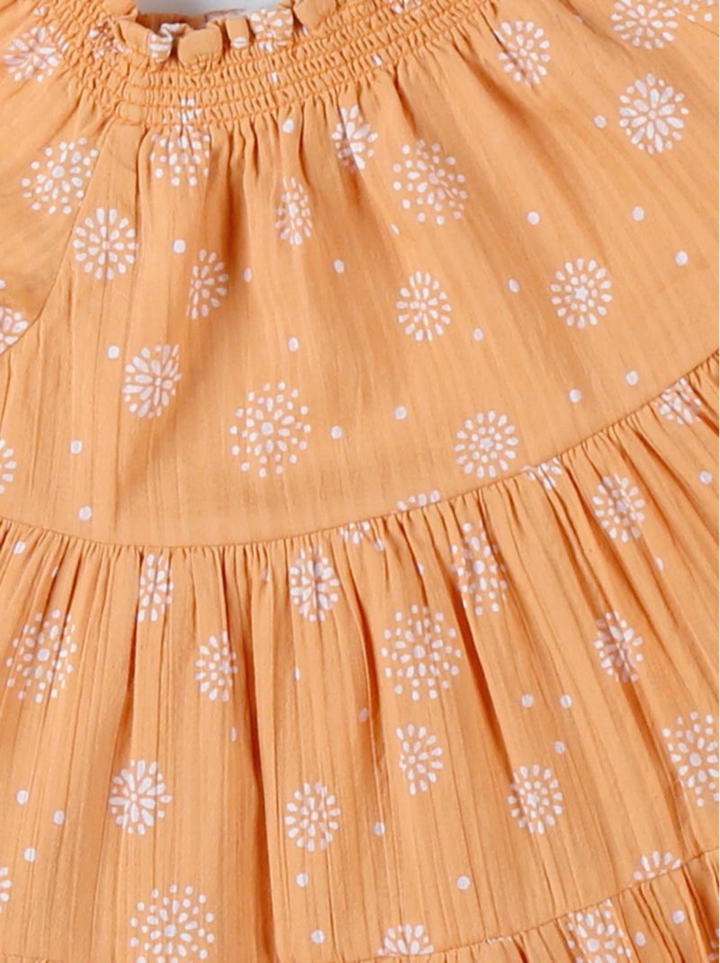 Robe à imprimé fleuri, Noukie's Jaune - Kiabi