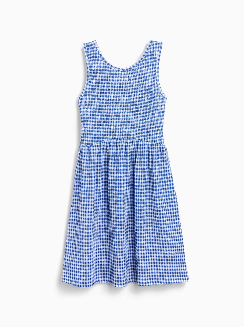 Robe à imprimé vichy MO Fashion Bleu - Kiabi