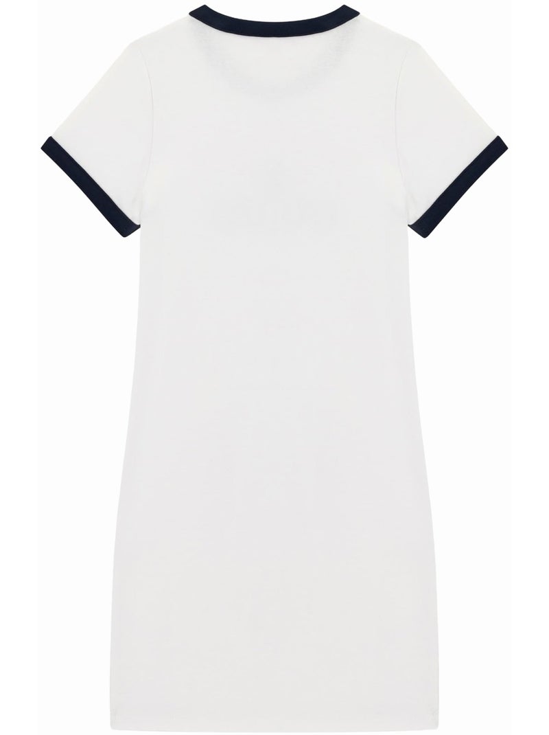 Robe à manches courtes - Guess kids Blanc - Kiabi