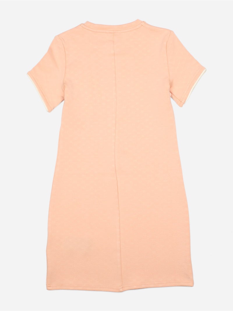 Robe à manches courtes - Guess kids Orange - Kiabi