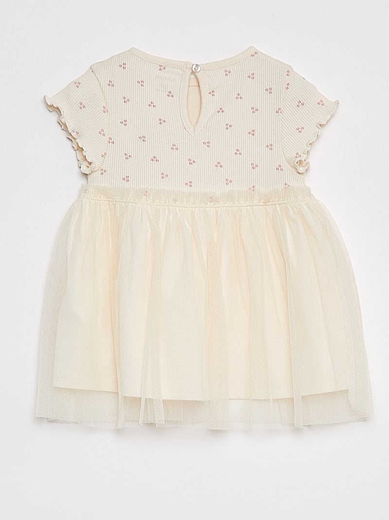 ROBE AVEC BAS EN TULLE main image 1