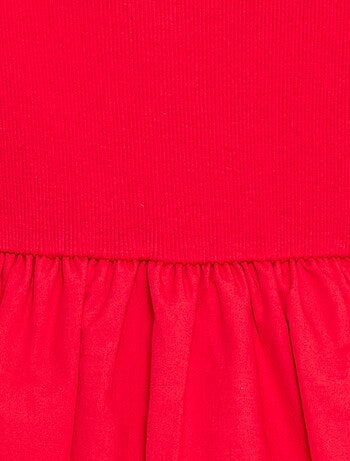 Robe à manches courtes forme boule