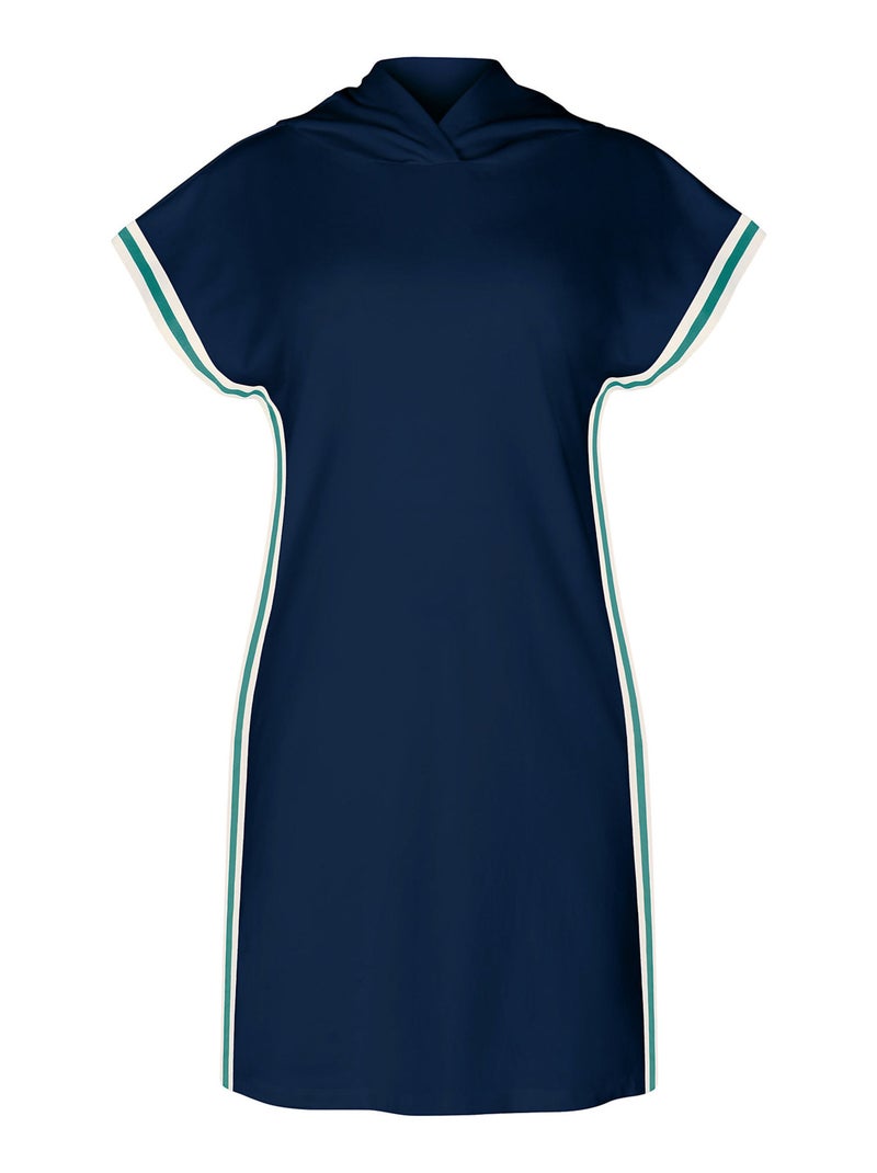 Robe à manches courtes Retromania Bleu - Kiabi