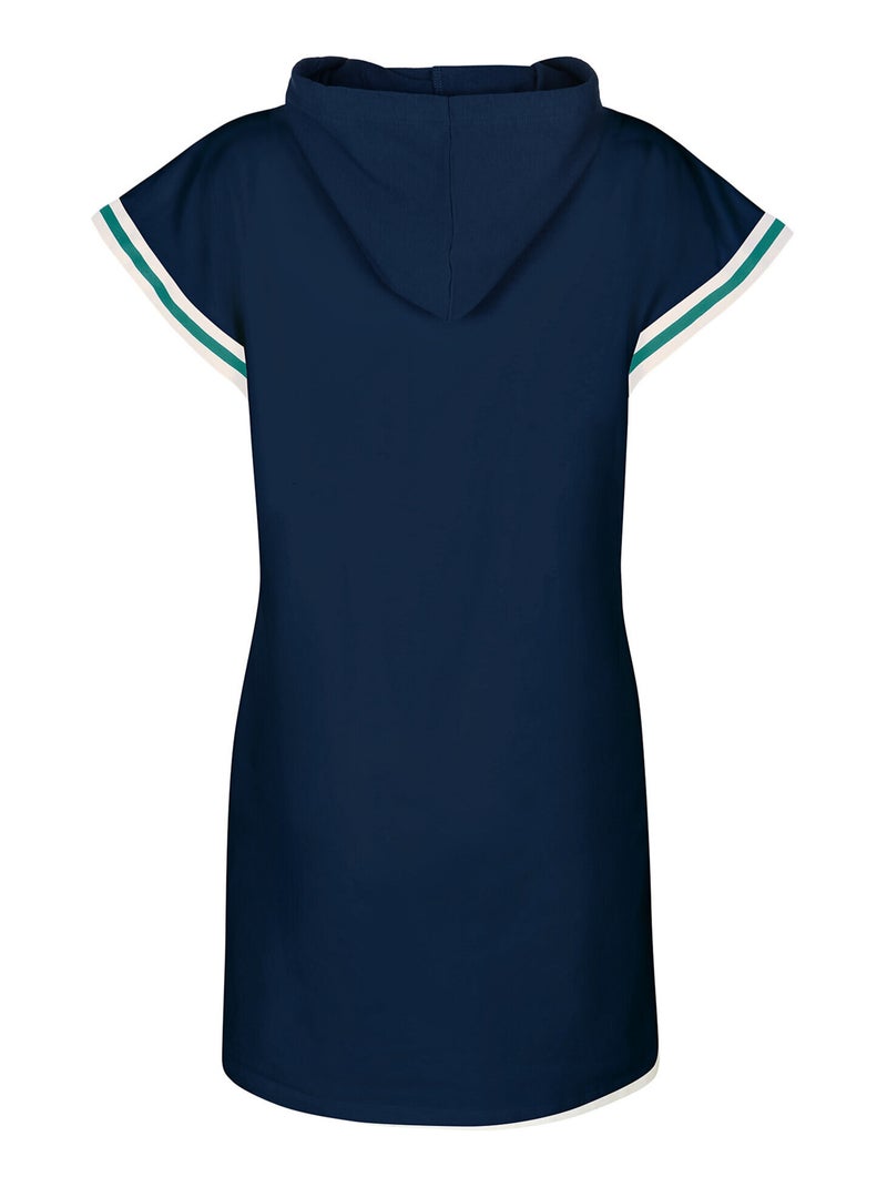 Robe à manches courtes Retromania Bleu - Kiabi