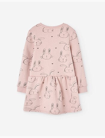 Robe à manches longues avec doublure en peluche