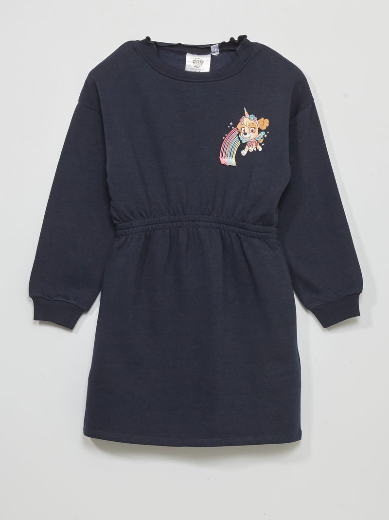 Robe à manches longues 'Pat'Patrouille' bleu marine - Kiabi
