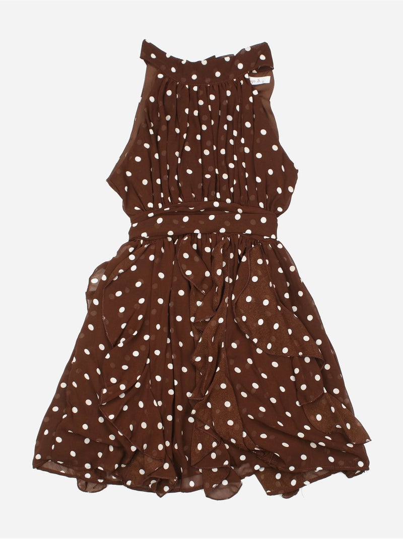 Robe à motif - Kids Star Marron - Kiabi