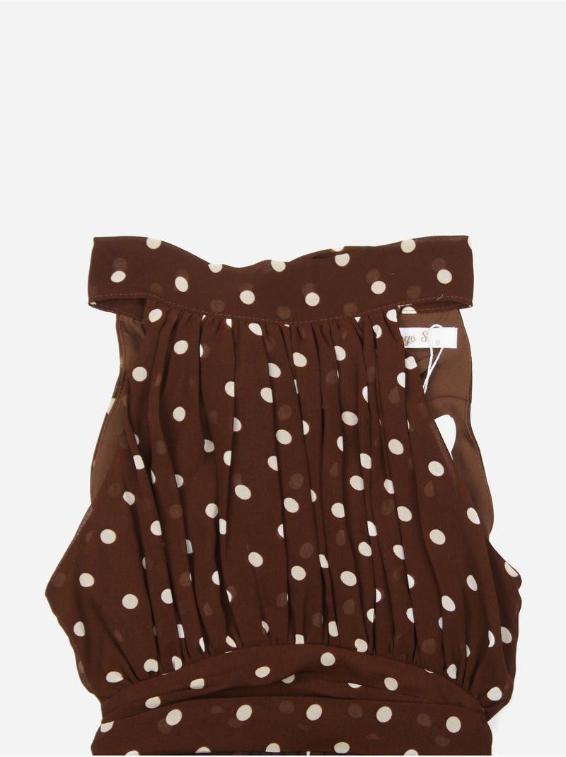Robe à motif - Kids Star Marron - Kiabi