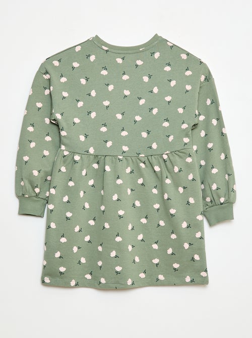 Robe à motif en molleton non-doublé - Kiabi