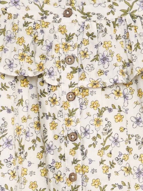 Robe à motif fleuri - Kiabi