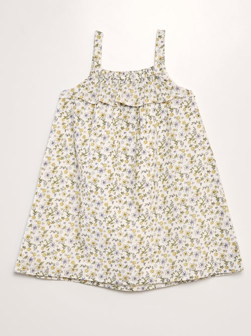 Robe à motif fleuri - Kiabi