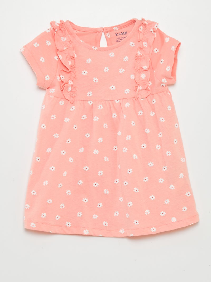 Robe à motif Rose - Kiabi