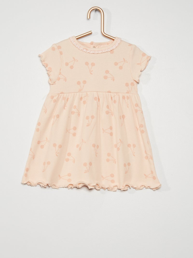 Robe à motif Rose - Kiabi