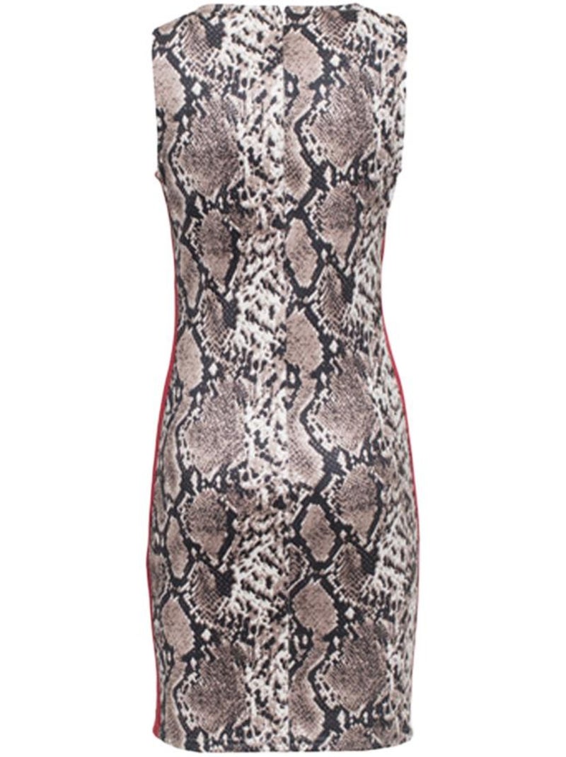 Robe à Motifs Femme Guess Beige - Kiabi