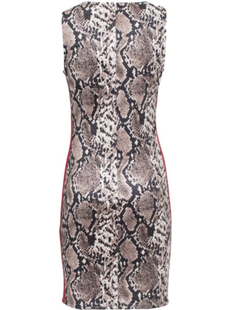 Robe à Motifs Femme Guess Beige - Kiabi