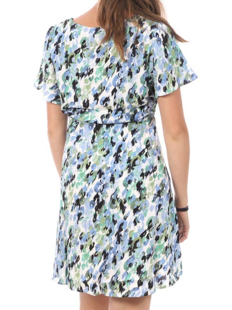 Robe à Motifs Femme Vero Moda Blanc - Kiabi