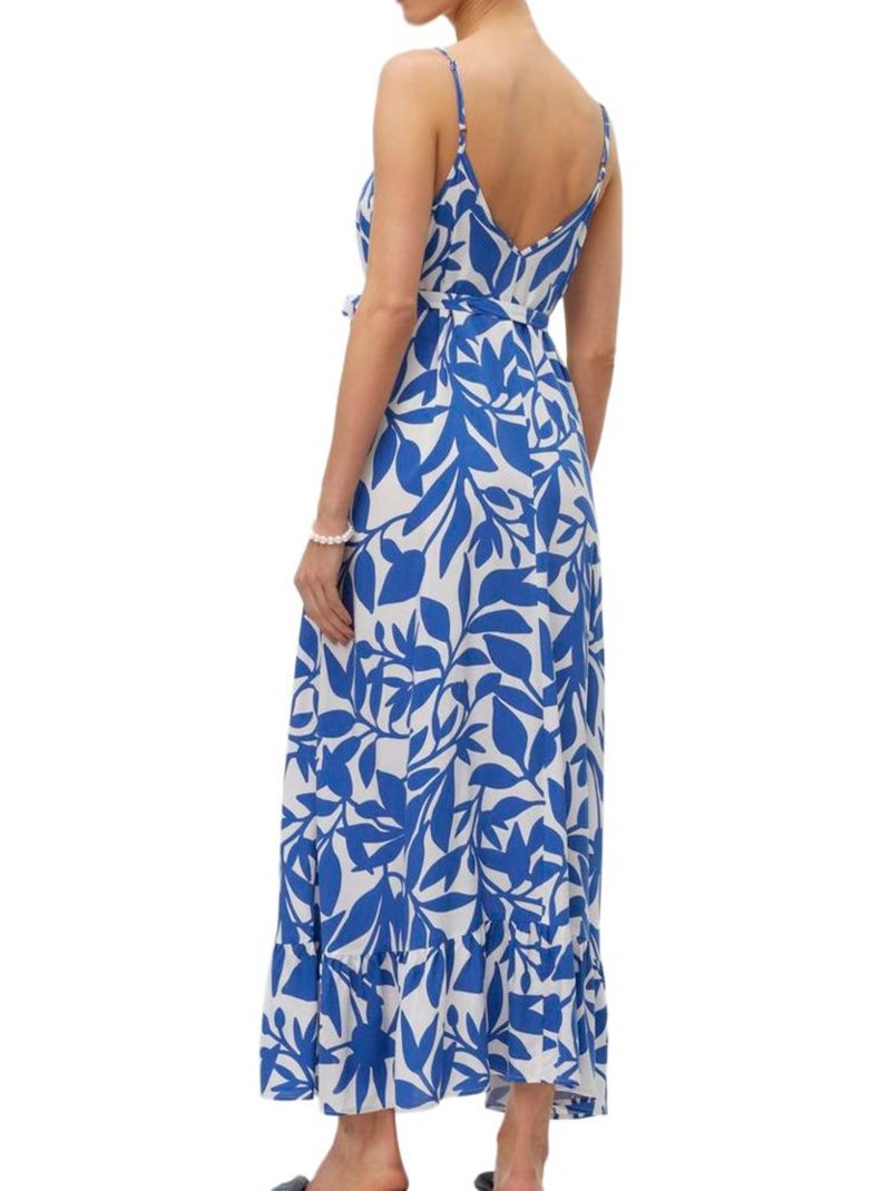 Robe à Motifs Femme Vero Moda Bleu - Kiabi