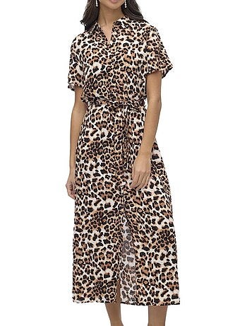 Robe à Motifs Femme Vero Moda