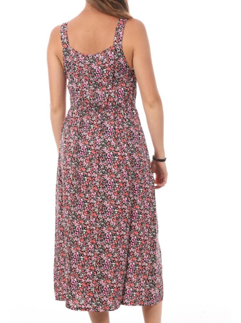 Robe à Motifs Femme Vero Moda Noir - Kiabi