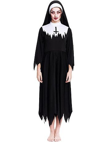 Robe à pointes de nonne zombie