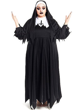 Robe à pointes de nonne zombie