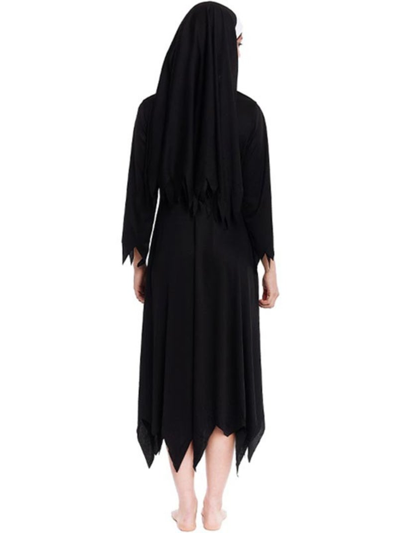 Robe à pointes de nonne zombie Multicolore - Kiabi