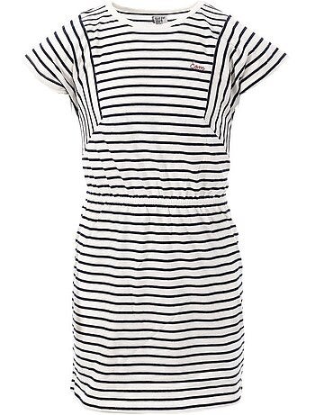 Robe à Rayures Fille Pinil