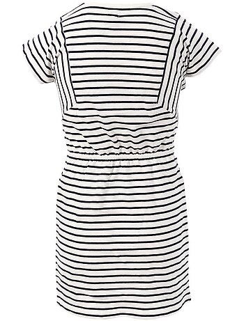 Robe à Rayures Fille Pinil