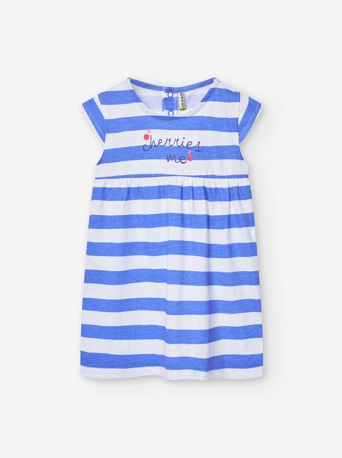 Robe à Rayures Imprimée - Kiabi