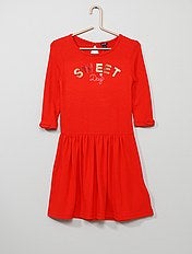 robe rouge kiabi fille