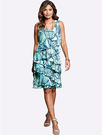 Robe à Volants Qualité Tissée - Taille Courte - Witt
