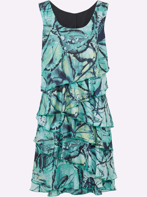 Robe à Volants Qualité Tissée - Taille Courte - Witt - Kiabi