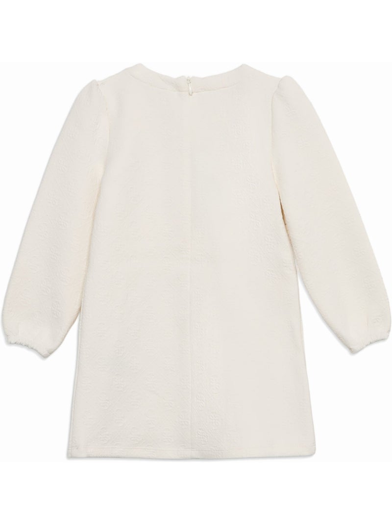Robe à zip - guess kids Blanc - Kiabi