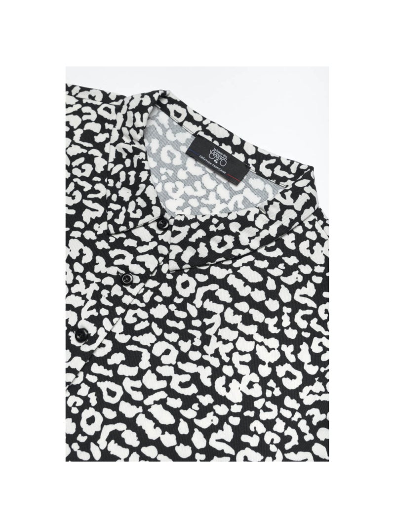 Robe ABYSSGI evasée, patineuse 'Le Temps Des Cerises' Noir - Kiabi