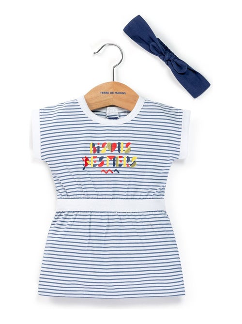 Robe + Accessoire Fille Terre de Marins - Kiabi