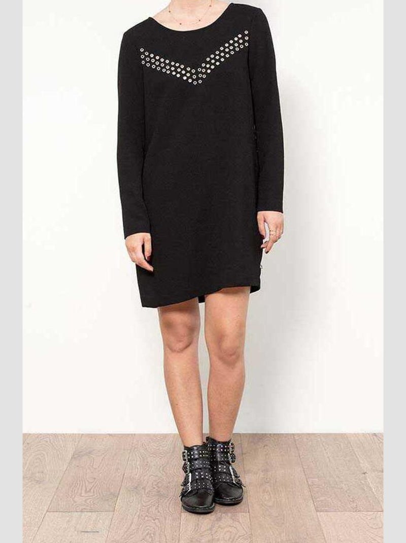 Robe Adrienne 'Le Temps Des Cerises' Noir - Kiabi
