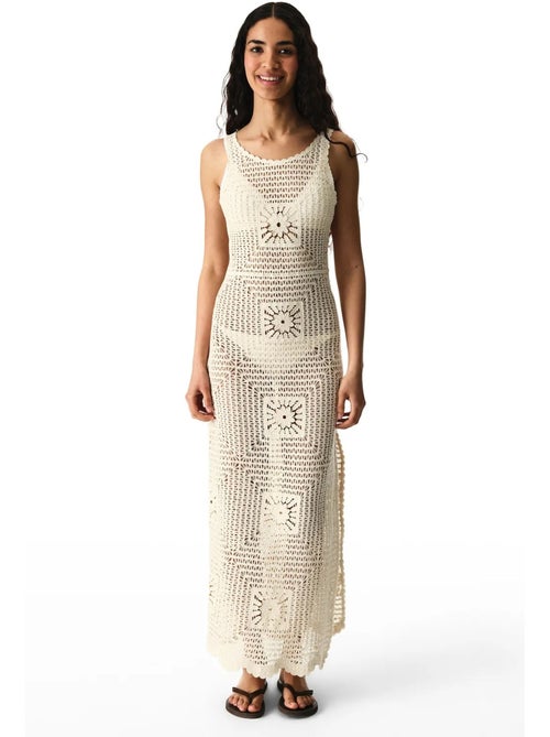 Robe aegean à motif ajouré penti - Kiabi Robe aegean à motif ajouré penti - Kiabi
